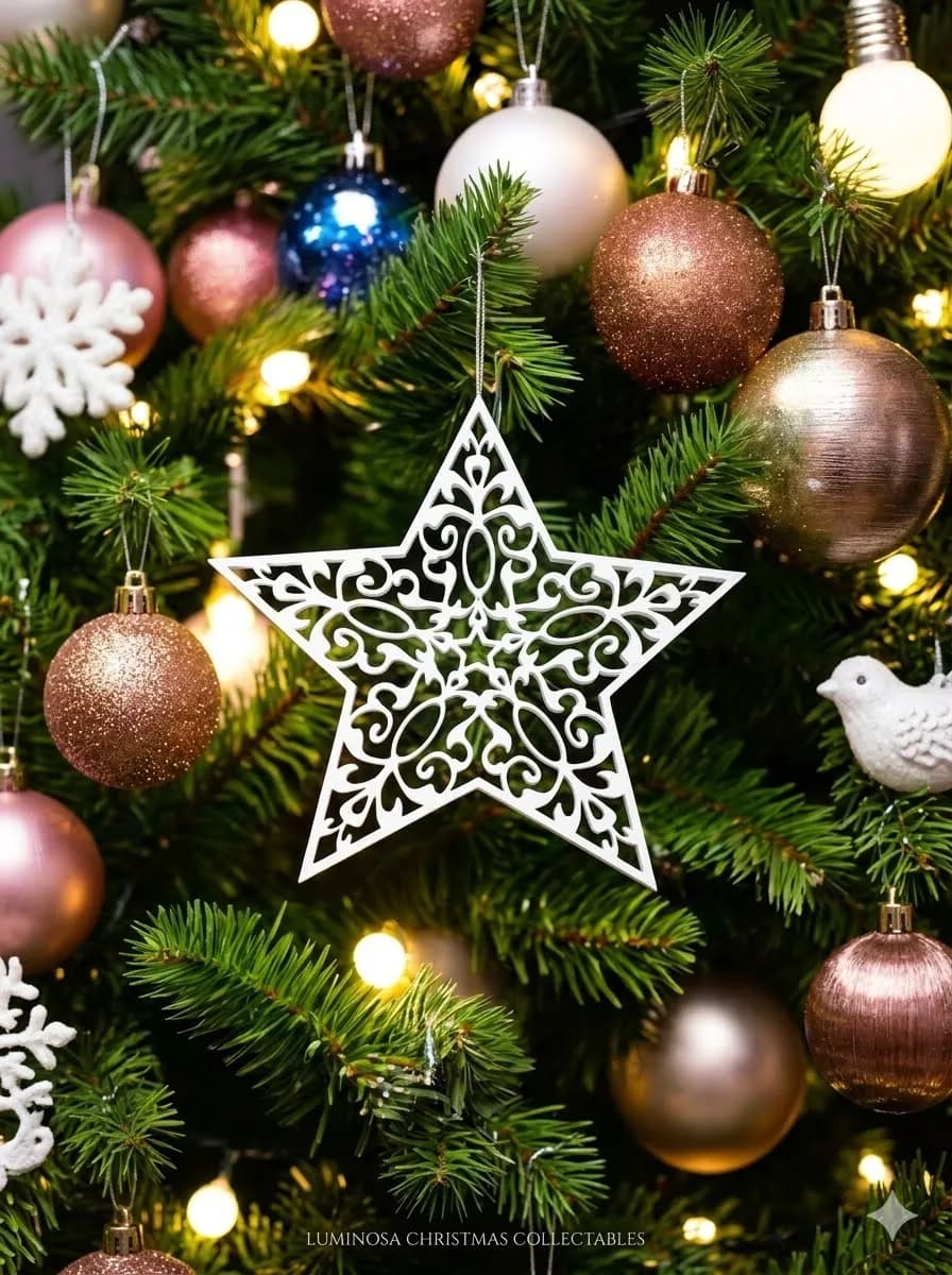 Enfeite Estrela Pendente
