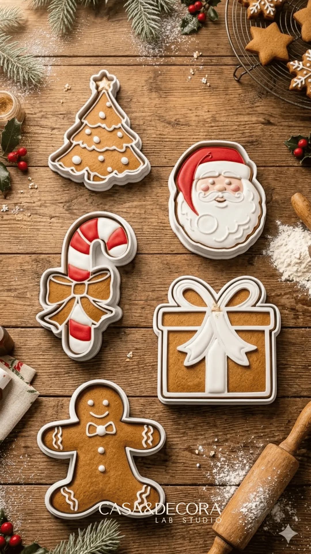 Cortadores de Biscoito de Natal